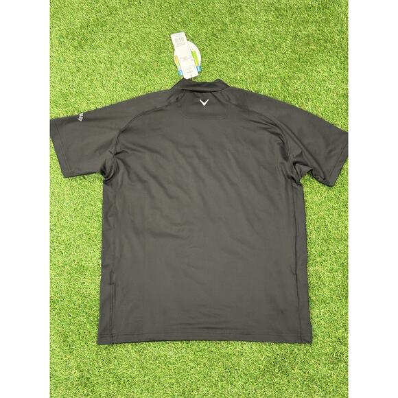 Callaway Cool Festa Golf Mock Neck Shirt Large Black | Japan Exclusive | NEW - Picture 8 of 13